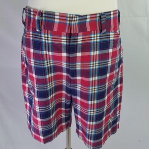 VTG 1980s McGregor plaid preppy Bermuda shorts